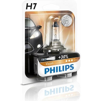 Image 1 of Philips Vision H7 55W 12V (12972PRB1)