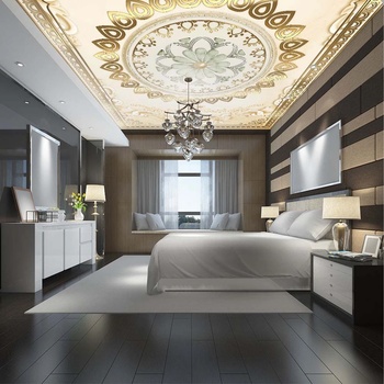 Art Gift Decor Фототапет за таван Златен декор