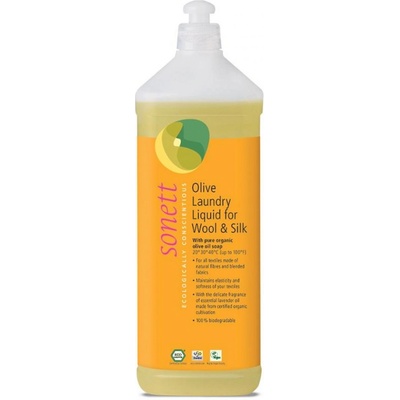Sonett Olive Laundry Liquid for Wool & Silk olivový prací gél na vlnu a hodváb 1 l