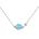 Silenti Jewelry Сребърно колие "Син кит