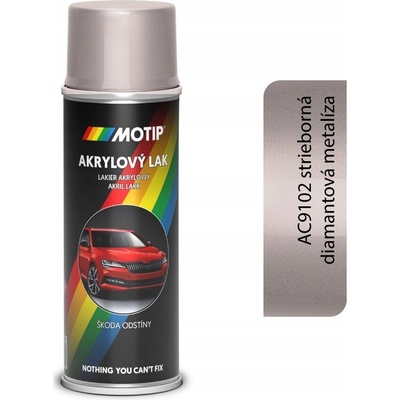 Dupli Color Škoda akrylový autolak v spreji 9102 Strieborná diamantová metal