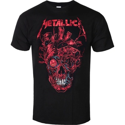 Metal ROCK OFF Metallica Heart Skull černá