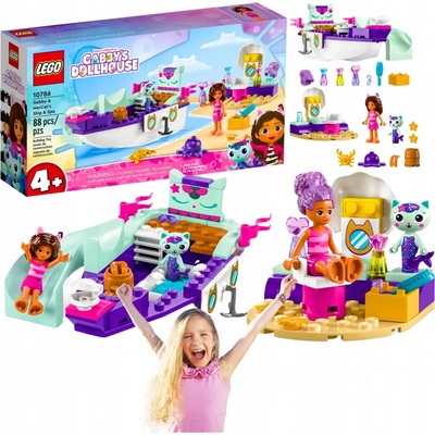 LEGO® Gabby’s Dollhouse 10786 Gabi a Rybomačka na luxusnej lodi