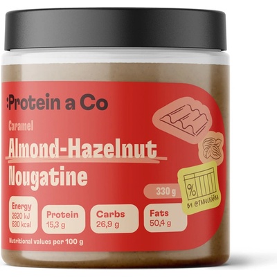 Protein&Co Mandlovo-lískooříškový krém Griliáš by @Tabulkarka 330 g