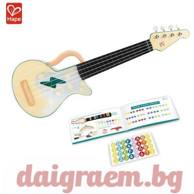 Hape Цветна китара със светлини hape e0626 (h0626)