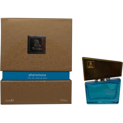 HOT Shiatsu Fragrance light blue s feromony pro muže 15 ml