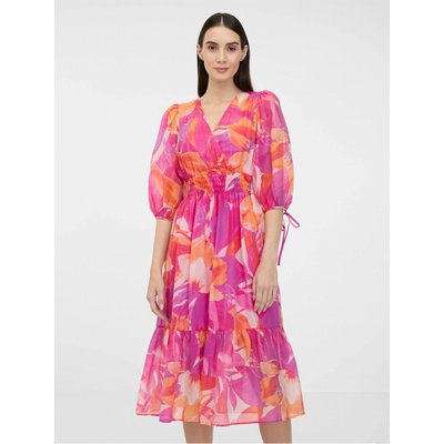 orsay Тъмнорозова дамска миди рокля ORSAY Orsay | Rozov | ЖЕНИ | XL