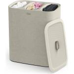 Joseph Joseph Tota - Trio 90 liter laundry basket with lid, 3 removable laundry bags with handles, ecru beige - 50021 (50021)