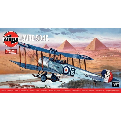 Avro Classic Kit VINTAGE letadlo A01085V - 504K (1:72)