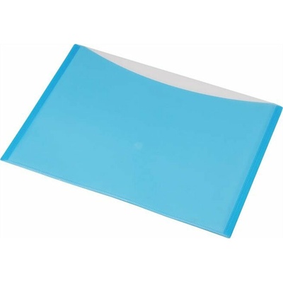 Obal na patent, A4, PP, s 2 vreckami, 200 mikrónov, PANTA PLAST, pastelovo modrá