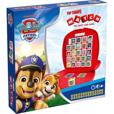Winning Moves Игра с карти и кубчета Top Trumps Match - Paw Patrol (WM05361)