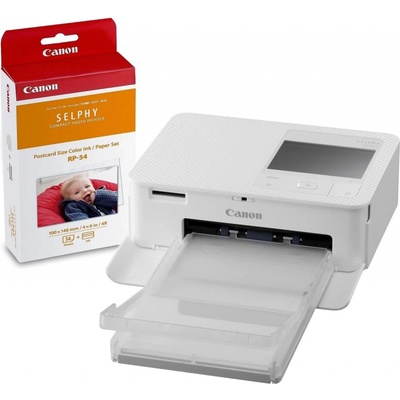 Canon Selphy CP-1500 bílá Print Kit+ papíry RP-54