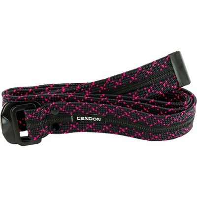 Lanex Tendon pásek z opletu černá/růžová