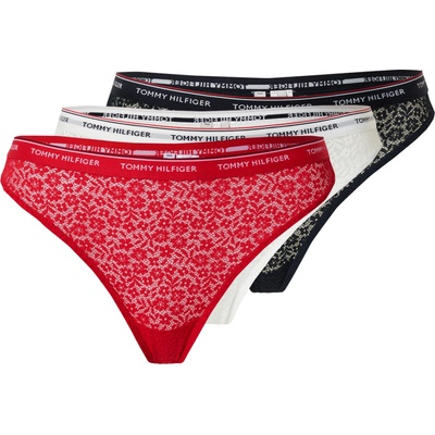 Tommy Hilfiger Underwear Стринг червено, черно, бяло, размер S