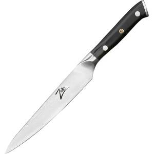 Zelite Alpha-Royal Japanese серия, 6" универсален нож, дамаска стомана, 67 слоя (AR-UTIL-AS10) (AR-UTIL-AS10)