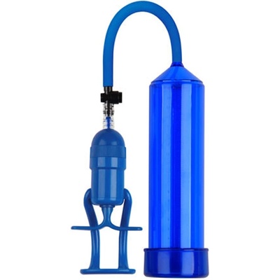 Toyz4Lovers Пенис помпа "finger touch blue" 20 см