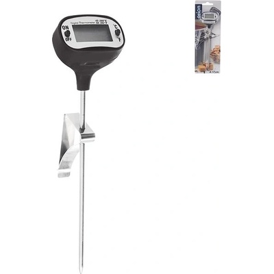 ORION Kuchynský teplomer 17 cm univerzálny digitálny nerez/UH
