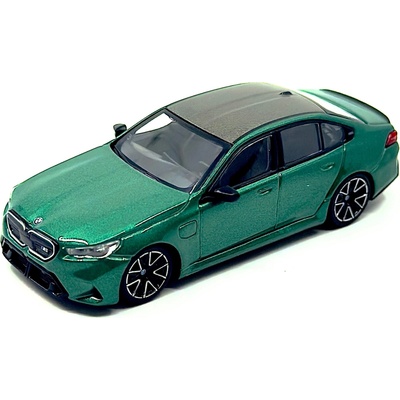Mini GT BMW M5 90 ISLE OF MAN GREEN MET. 2024 blistr 1:64