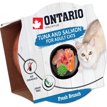 Ontario Fresh Brunch Tuna & Salmon 6 x 80 g