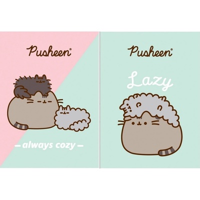 St.Majewski Zošit kockovaný A4 Pusheen