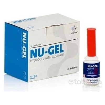 NU-GEL hydrogélový obväz s alginátom 10 x 15 g