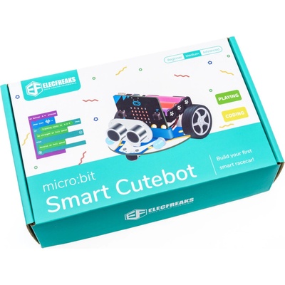 ElecFreaks Smart Cutebot - chytré závodní auto pro výuku programování microbit Varianta kitu: bez desky micro:bit V2.21, Jazyková verze: Anglická – Zboží Živě ElecFreaks Smart Cutebot - chytré závodní auto pro výuku programování microbit Varianta kitu: bez desky micro:bit V2.21, Jazyková verze: Anglická – Zboží Živě