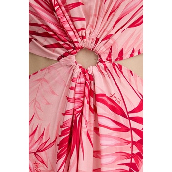 LIU JO Рокля Liu Jo в розово дълга разкроена VA5029. T2961 (VA5029.T2961)