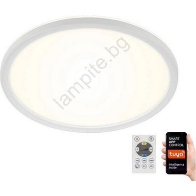 Briloner 7058-016 - LED Димируема лампа SLIM LED/18W/230V Wi-Fi Tuya + д. у (BL1199)