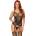 Боди в цял ръст, зашеметяващо - Jacquard Bodystocking S/M/L (LEGAV06542)