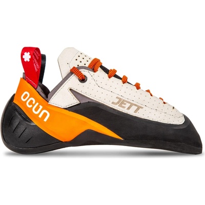 Ocun Обувки с връзки Ocun Jett LU Climbing shoes - Grey / Orange - размер 47 (EU) (301-0994-0123)