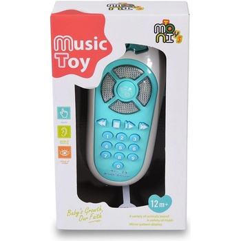 Image 1 of Moni Toys Бебешко музикално дистанционно k999-116b (107911)