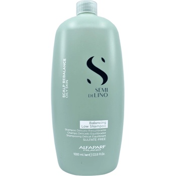 Alfaparf milano Semi Di Lino Balancing Low Shampoo šampon pro mastné vlasy a pokožku hlavy 1000 ml