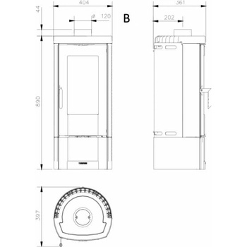 Image 1 of La Nordica-Extraflame Candy 4.0