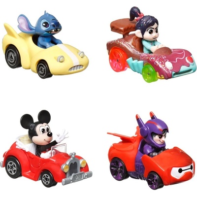 Mattel Hot Wheels RacerVerse Disney 4 auta, HKD31