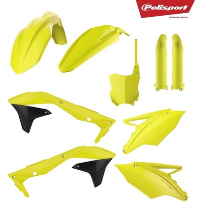 Polisport Sada plastov 90744 Neonovo žltá pre KAWASAKI KX 450 F 2016-2018