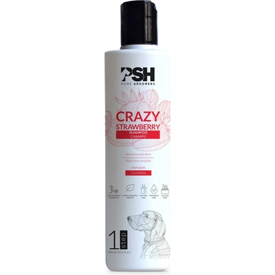 PSH Home Groomers Šampon Crazy Strawberry 300 ml