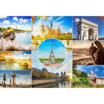 Image 1 of Bluebird Puzzle - Puzzle Promenade à Paris - 1 000 piese