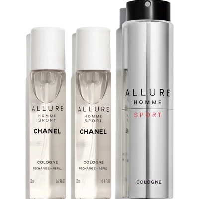 Allure Homme Sport Cologne Twist And Spray EDT 3x20ml за мъже