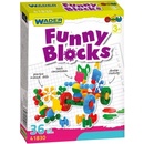 Wader 41830 Funny block skládačka zvířátka 36 ks