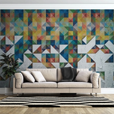 Art gift Фототапет Цветна мозайка
