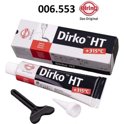 Черен уплътнител +315° - 70мл ; elring 006.553