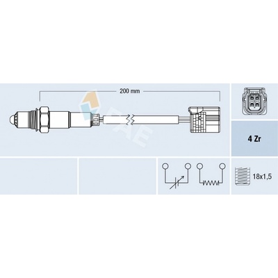 Lambda sonda FAE 77786
