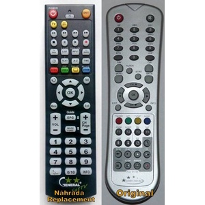 GENERAL GOLDEN INTERSTAR DSR-9000 - съвместимо дистанционно управление на марката General (DSR-9000) Дистанционно
