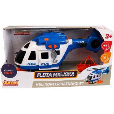 Dumel Helikoptéra Městská flotila se zvukem a světlem 1:48