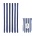 Dock&Bay UK Dock&Bay Бързосъхнеща кърпа за плаж Whitsunday Blue