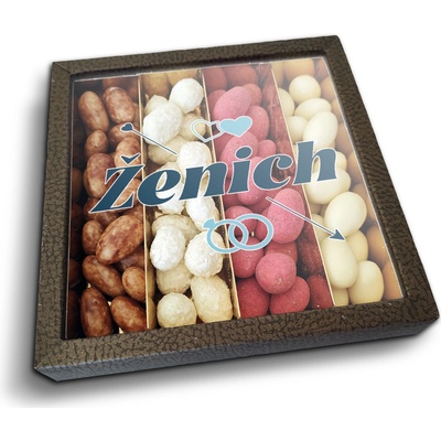 Sablio Mandle v čokoládě Ženich šíp 4x 80 g