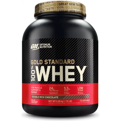 Protein 100% Whey Gold Standard - Optimum Nutrition Příchuť: Jahoda, Balení (g): 896 g