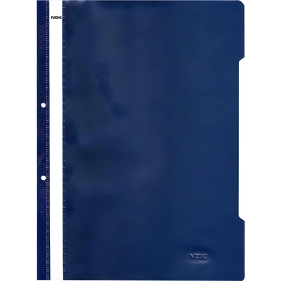 NOKI Папка PVC Noki с перфорация, тъмно син Lux
