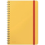 Leitz Спирална тетрадка, B5, карирана, 80 страници, LEITZ, "Cosy Soft Touch", топло жълто (44840019)