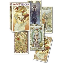 Tarot Mucha:78 full colour cards and 128 page book